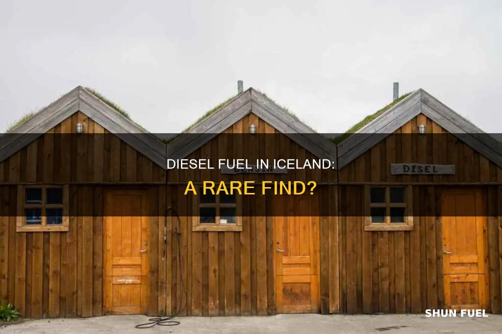 is diesel fuel hard to find in iceland