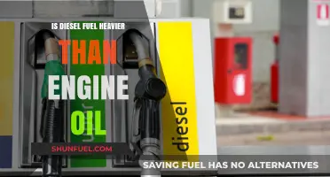 The Weight of Diesel Fuel vs Engine Oil