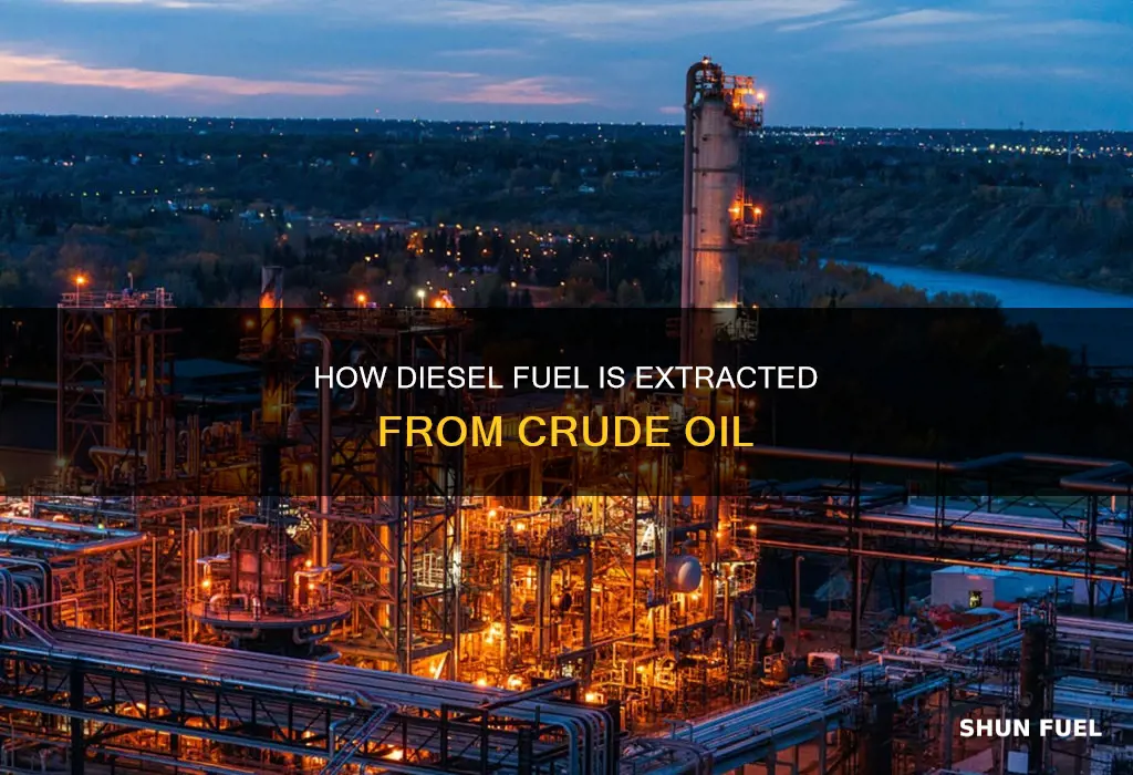 is diesel fuel made from crude oil