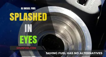 How to Treat Diesel Fuel-Splashed Eyes