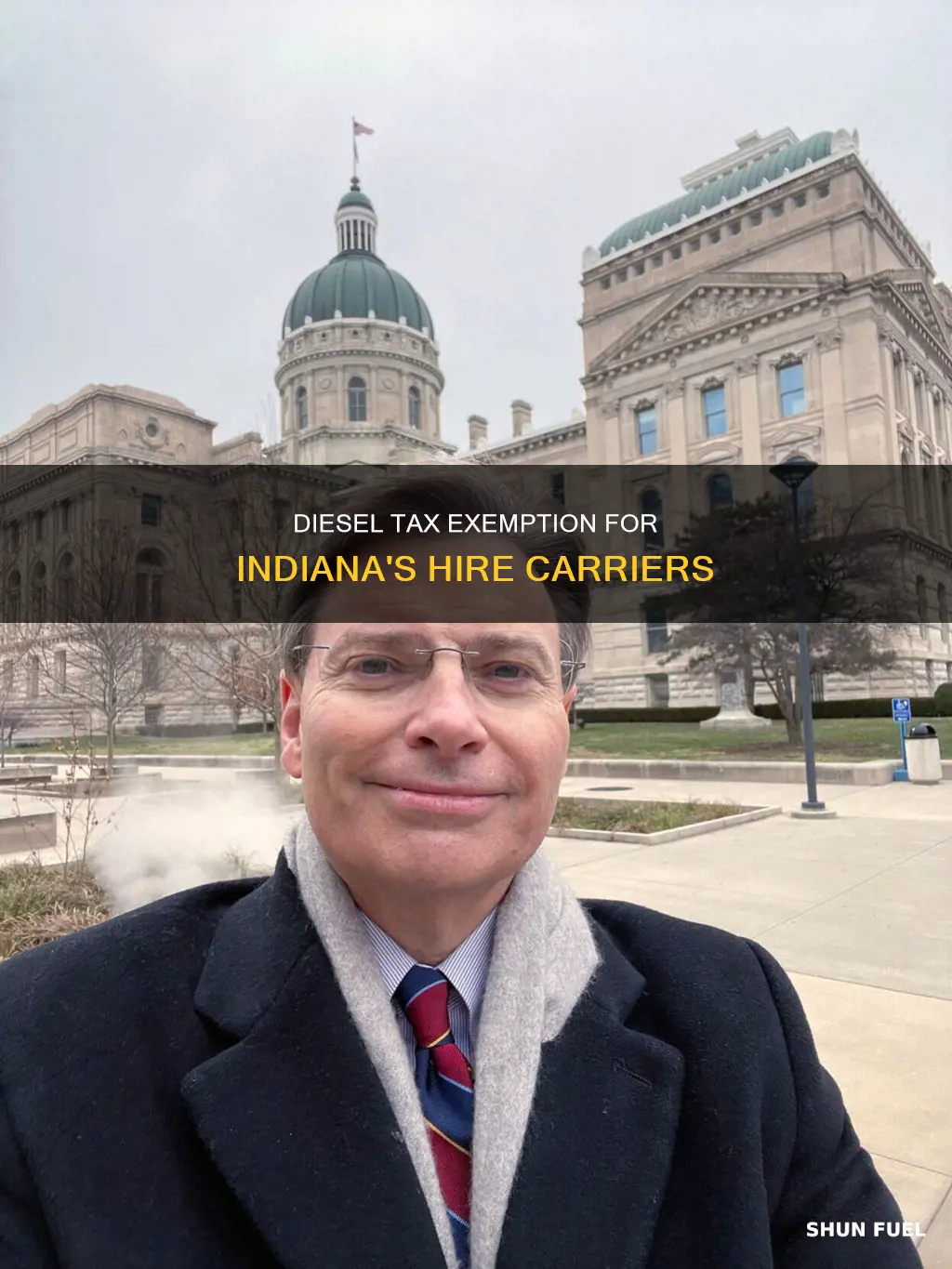 is diesel fuel tax exempt for hire carriers indiana