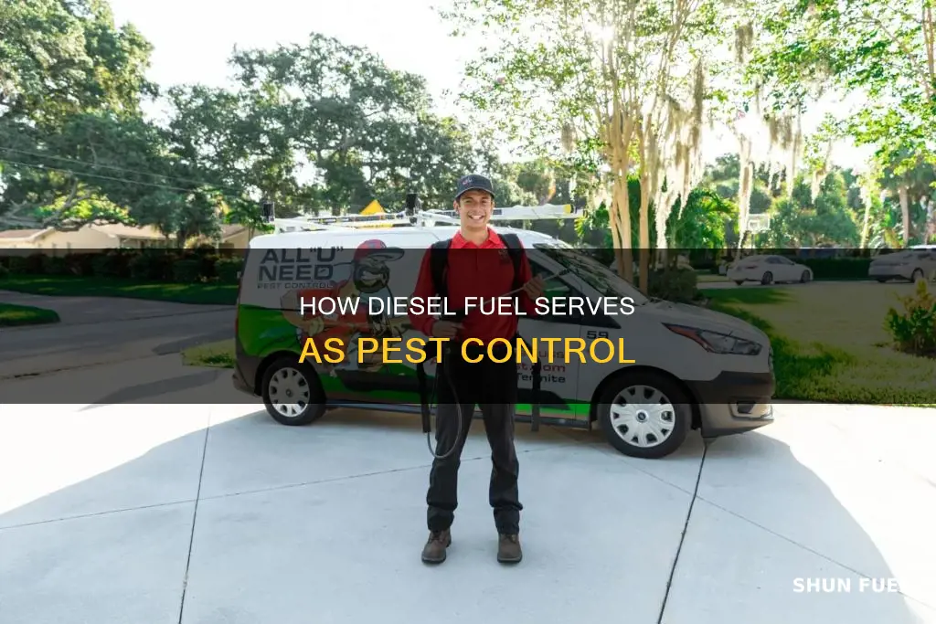 is diesel fuel used as a pest control