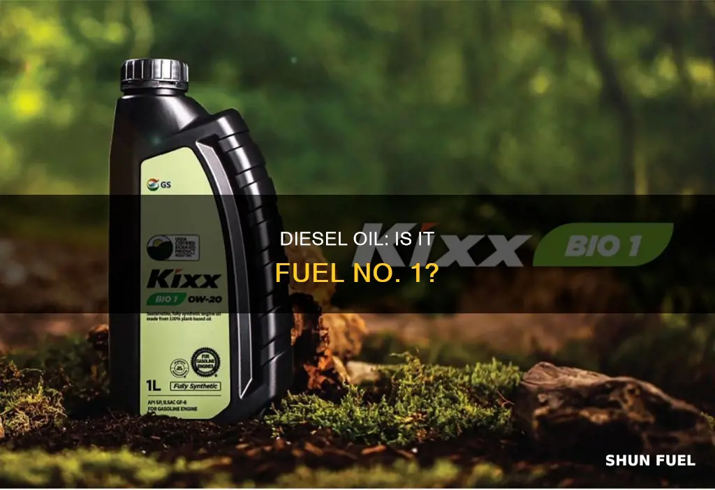 is diesel oil no 1 fuel