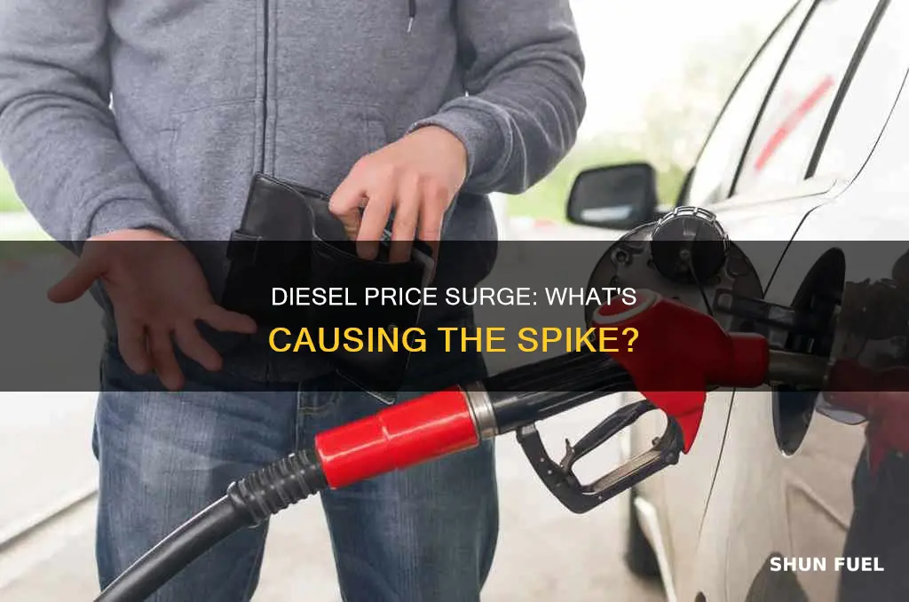 is diesel price going up