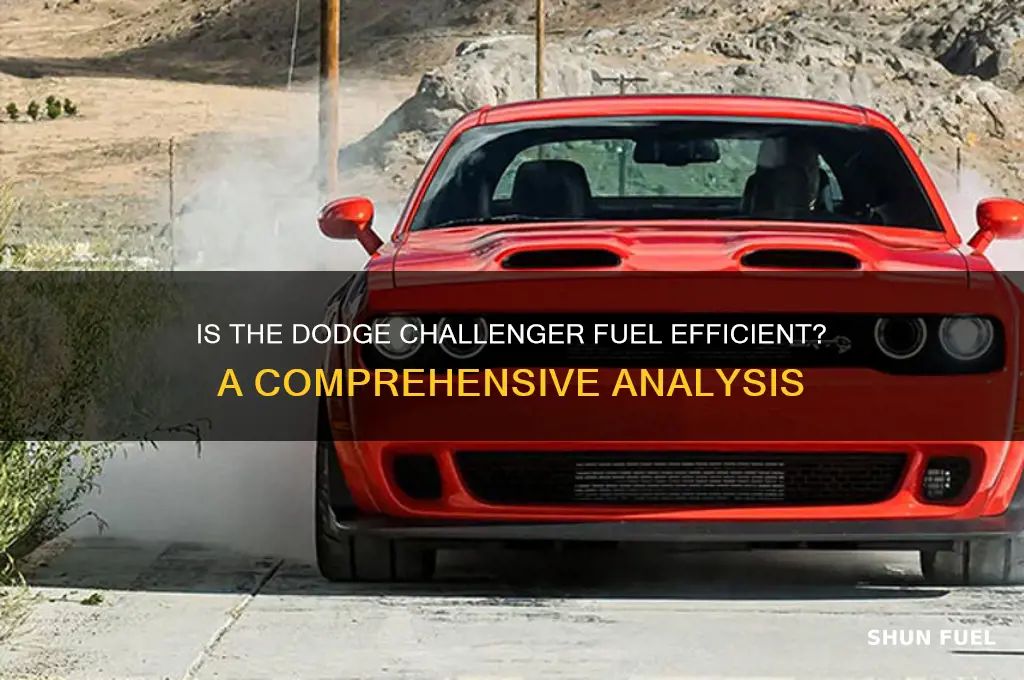 is dodge challenger fuel efficient