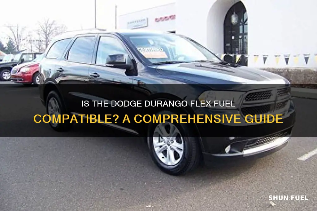 is dodge durango flex fuel