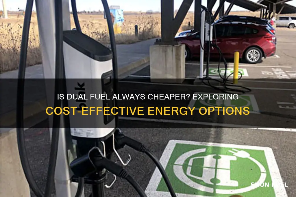 is dual fuel always cheaper