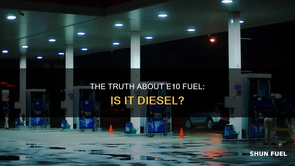 is e10 fuel diesel
