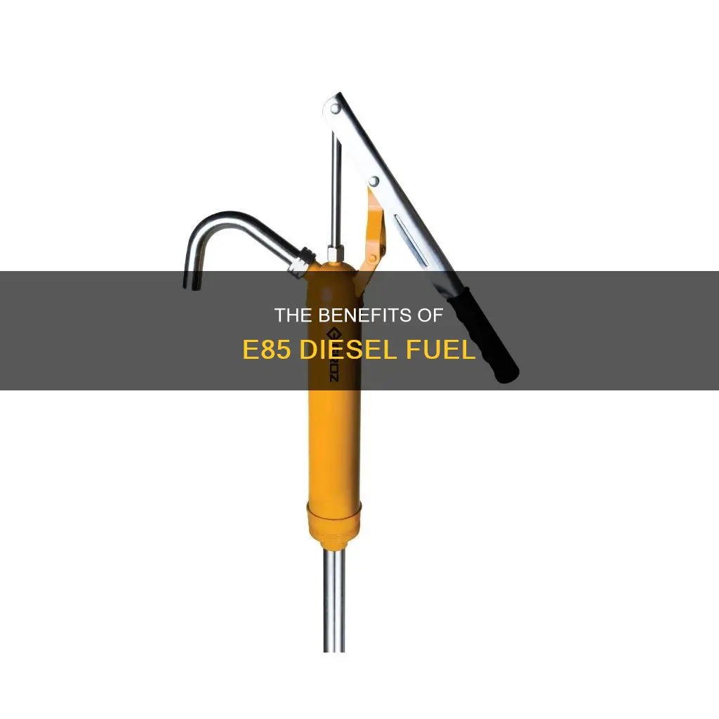 is e85 diesel fuel