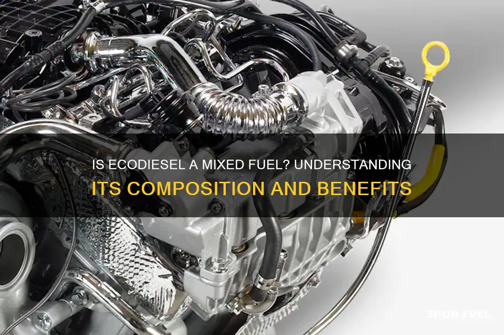 is ecodiesel considered mixed fuel