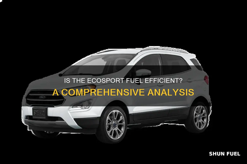 is ecosport fuel efficient