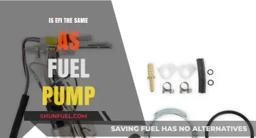EFI vs Fuel Pump: Understanding the Key Differences and Functions