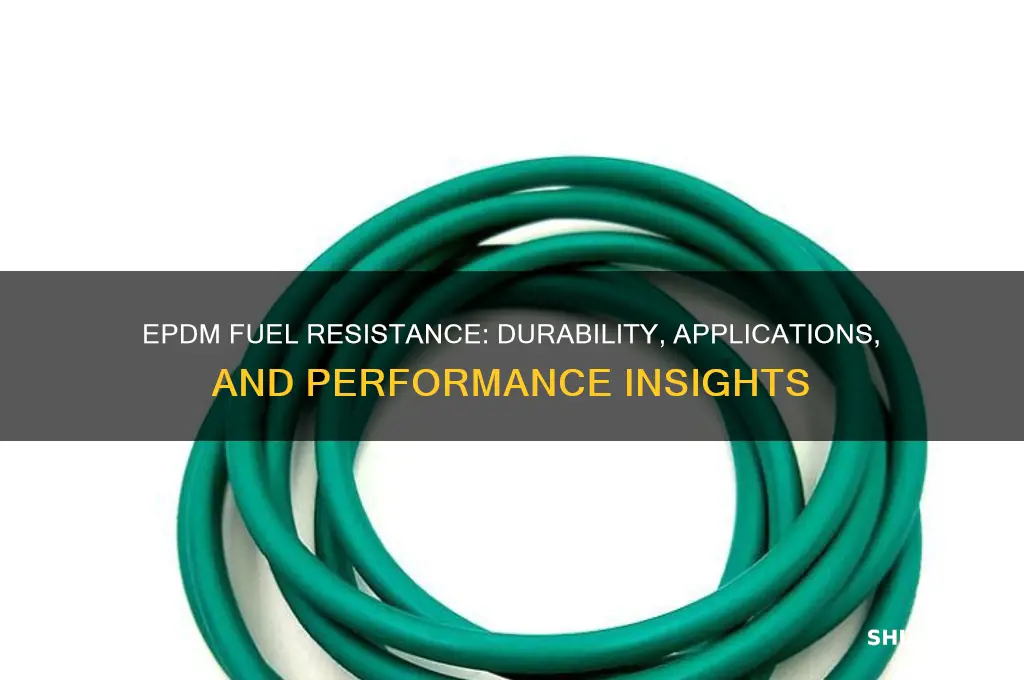 is epdm fuel resistance