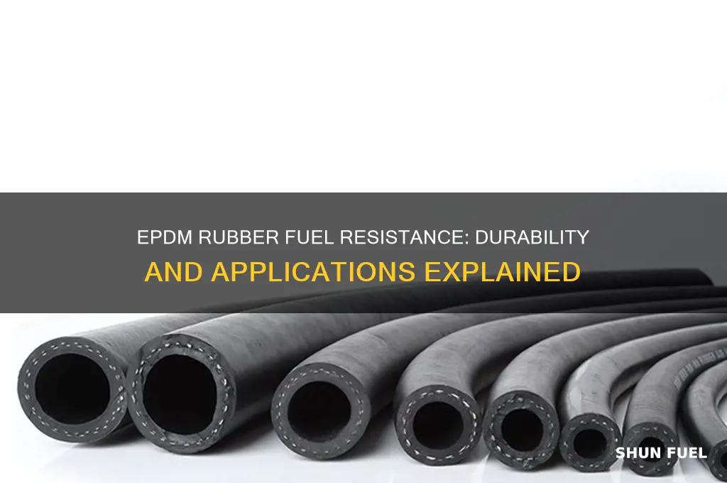 is epdm rubber fuel resistant