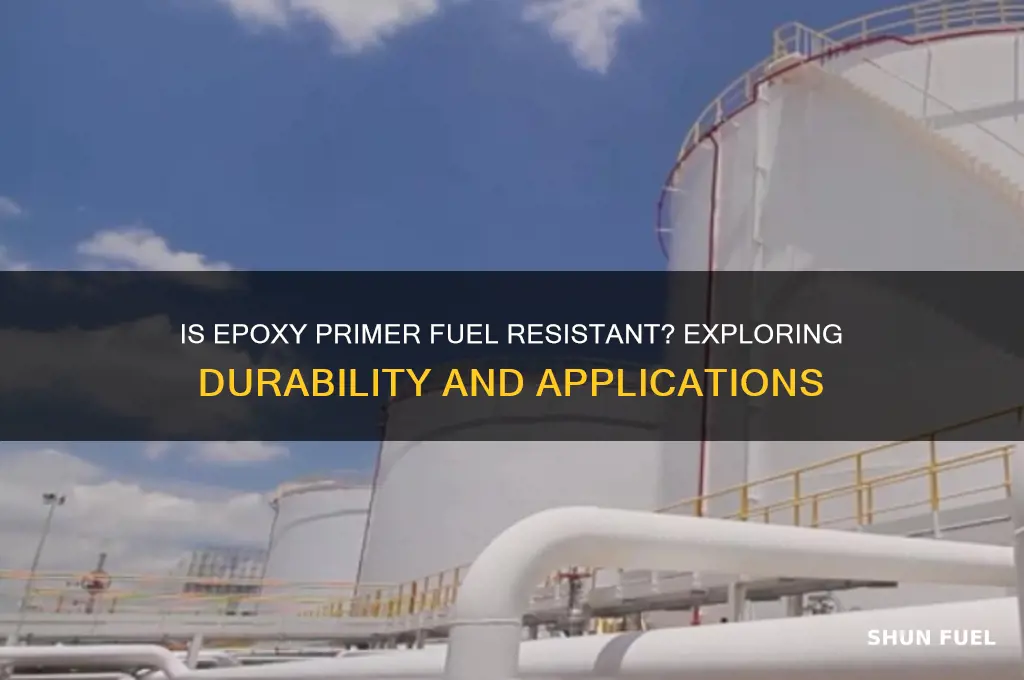 is epoxy primer fuel resistant