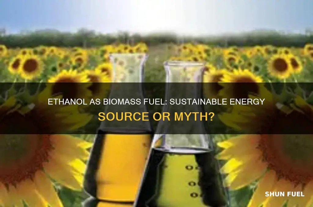 is ethanol a biomass fuel