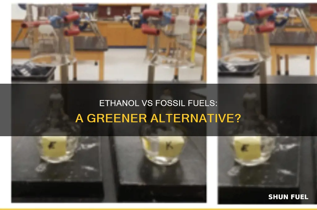 is ethanol better than fossil fuels