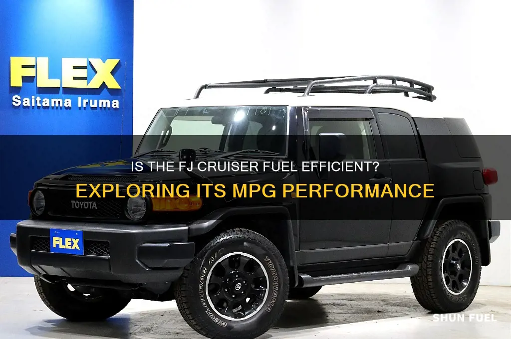 is fj cruiser fuel efficient
