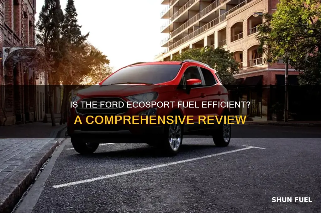 is ford ecosport fuel efficient
