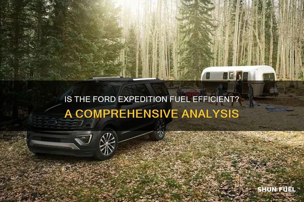 is ford expedition fuel efficient