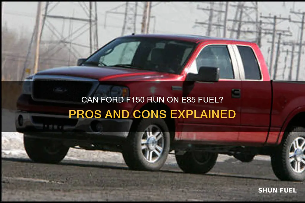 is ford f150 e85 fuel