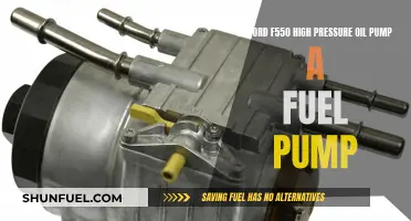 Ford F550: Is the High-Pressure Oil Pump a Fuel Pump?