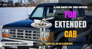 Ford Ranger Fuel Pump Differences: Extended Cab vs. Other Models