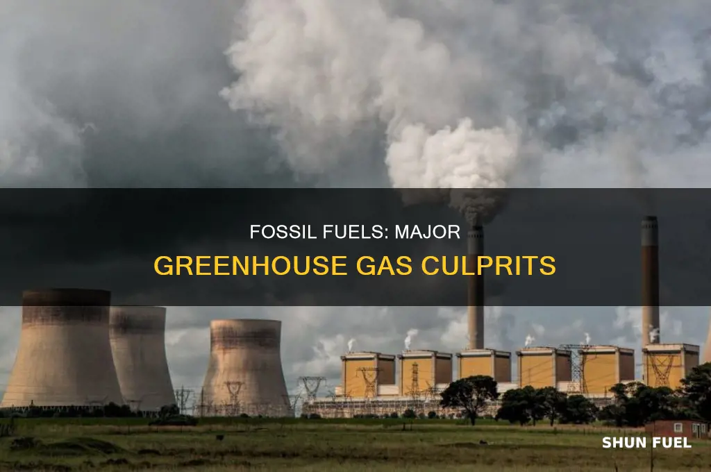 is fossil fuel a greenhouse gas
