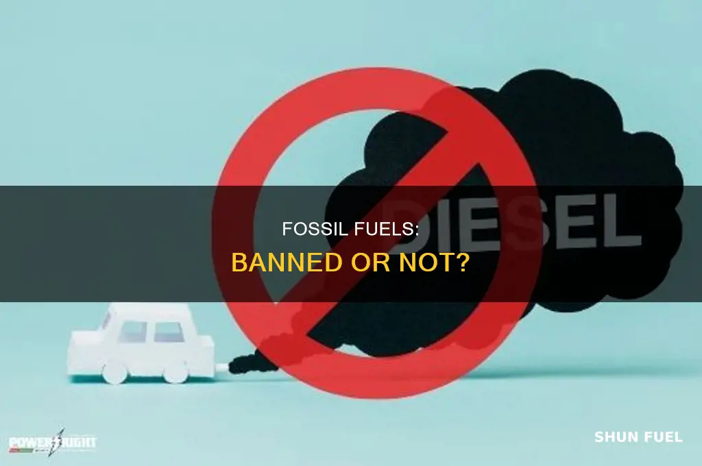 is fossil fuel baned