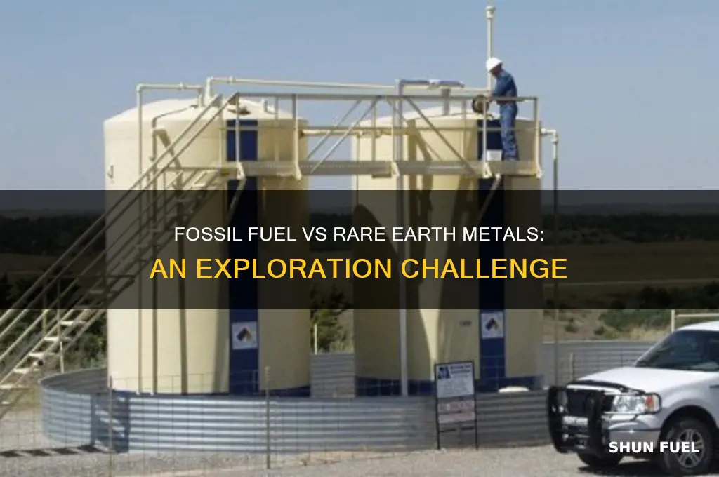 is fossil fuel easier to find than rare earth metals