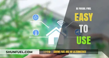 Why Fossil Fuels are Easy to Use