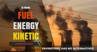 Fossil Fuels: Energy in Kinetic Form?