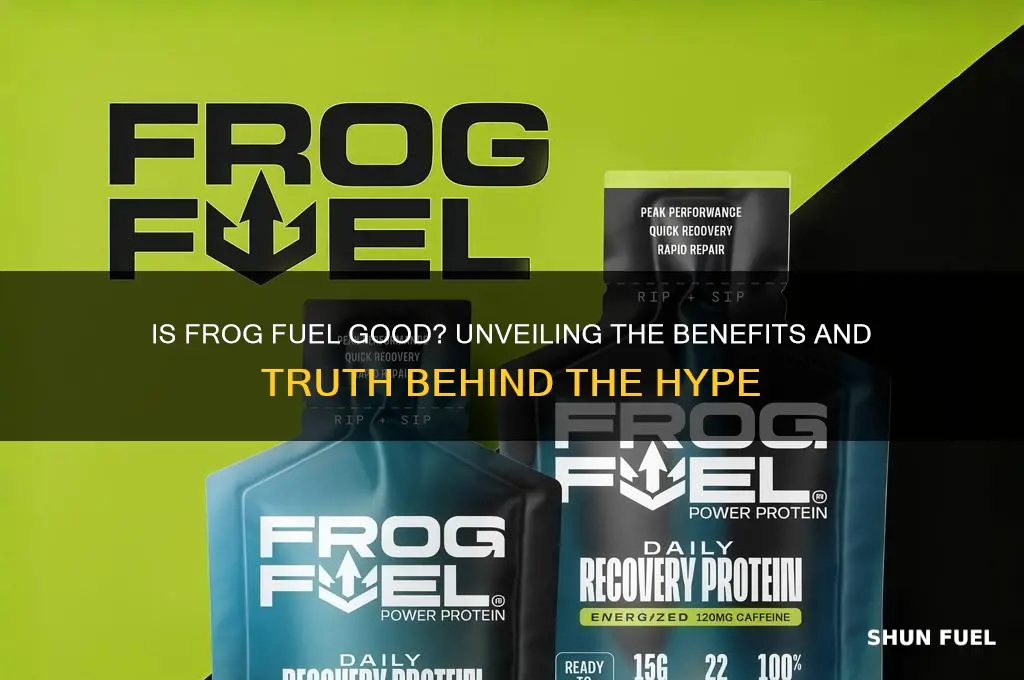 is frog fuel good