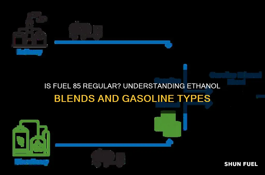 is fuel 85 regular