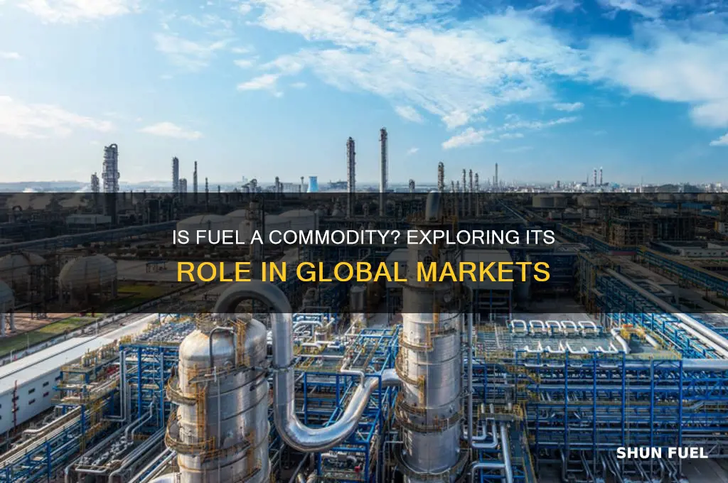 is fuel a commodity