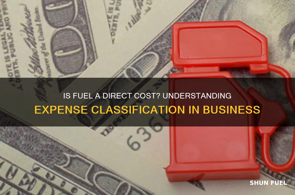 is fuel a direct cost