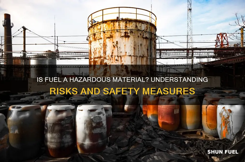 is fuel a hazardous material