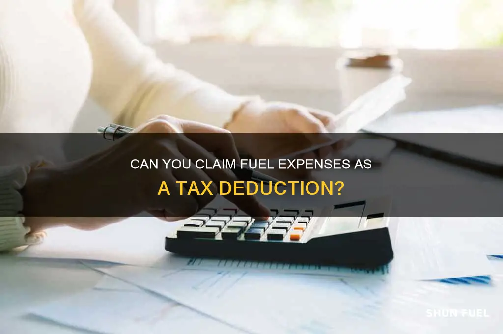 is fuel a tax deduction