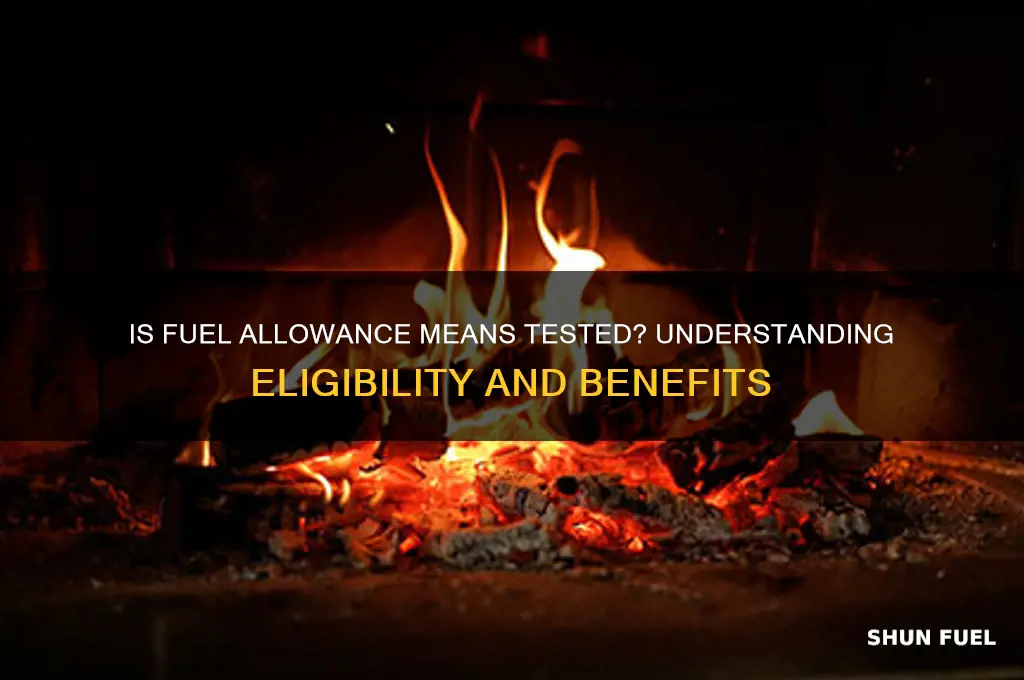 is fuel allowance means tested