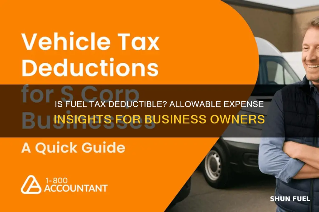 is fuel an allowable expense