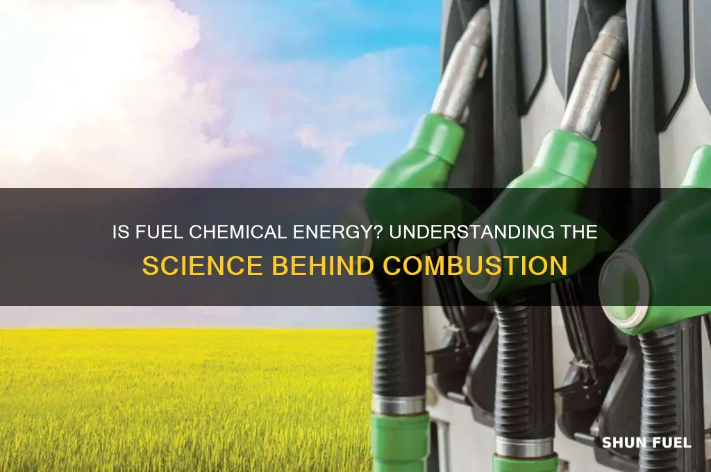 is fuel chemical energy