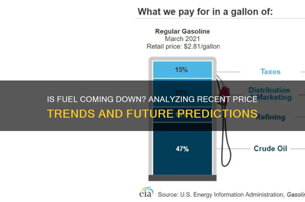 is fuel coming down
