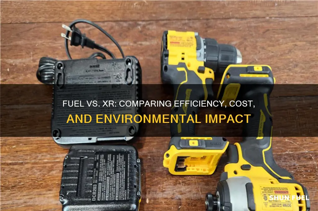 is fuel comparative to xr
