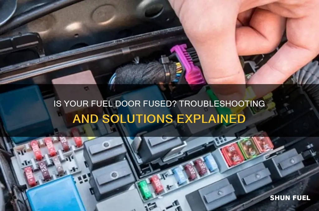 is fuel door fused