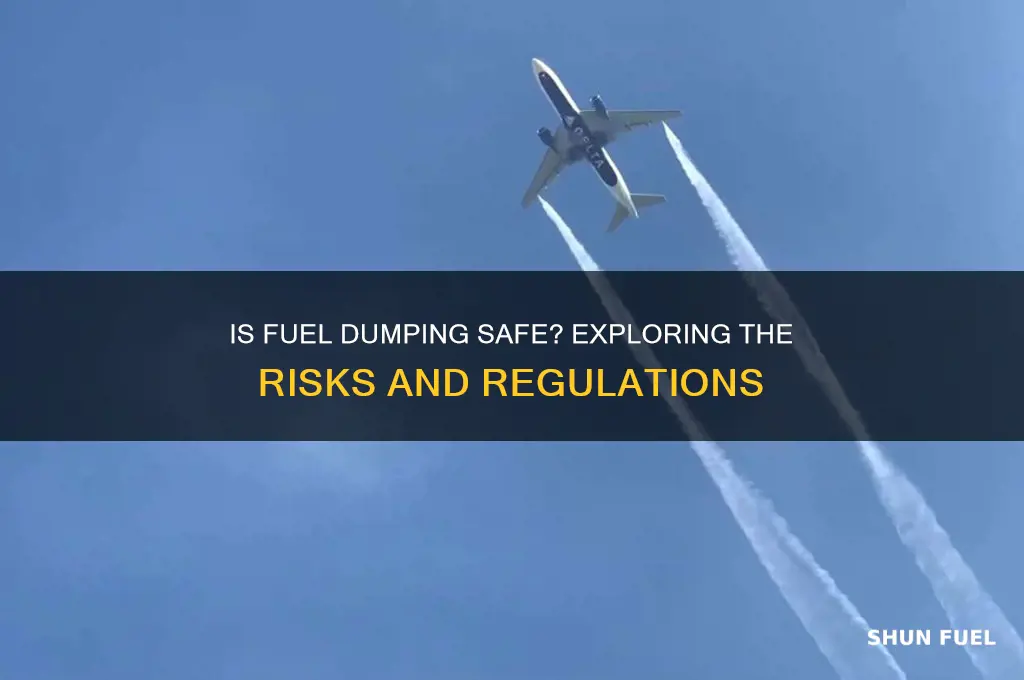 is fuel dumping safe