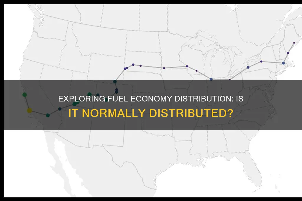 is fuel economy normally distributed