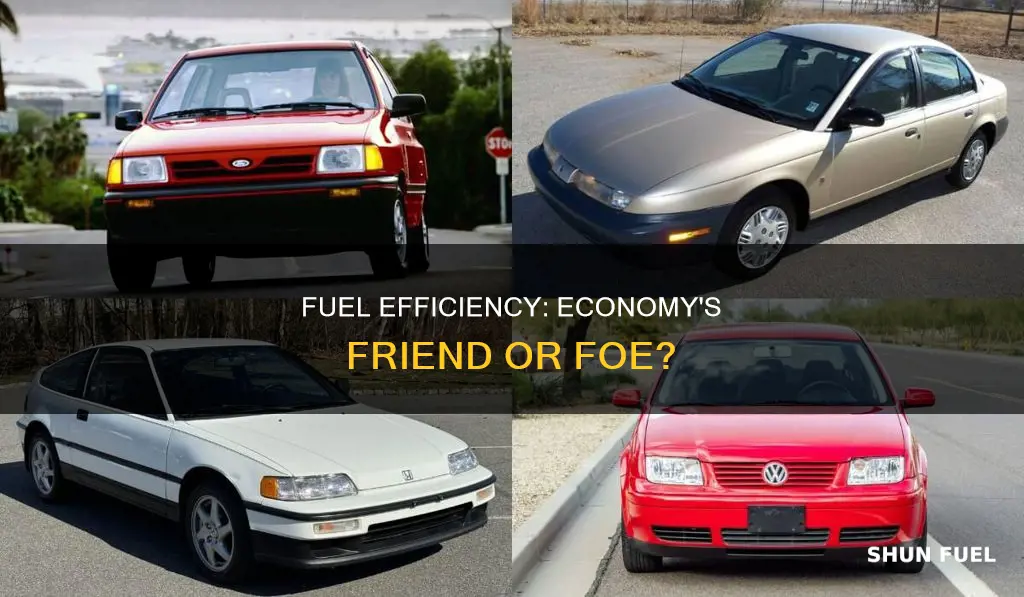 is fuel efficient car good for the economy