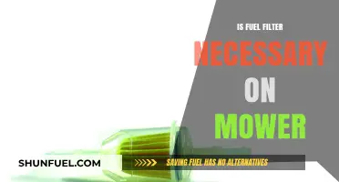 Fuel Filters: Necessary Mower Maintenance?