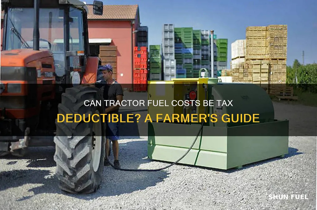 is fuel for tractors deductible