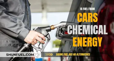 Cars' Fuel: Chemical Energy Source?